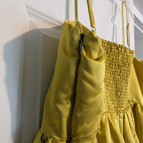 NWT Yellow Strapless Dress - Picture 7 of 7
